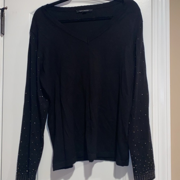 Rhinestone Sleeve Sweater ✨ - Picture 1 of 7